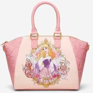 Loungefly Disney Sleeping Beauty Icon Frame Satchel/crossbody Bag NWT
